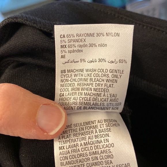 INC International Concepts Size 0 Black wear to work bootcut pants. - Picture 6 of 6